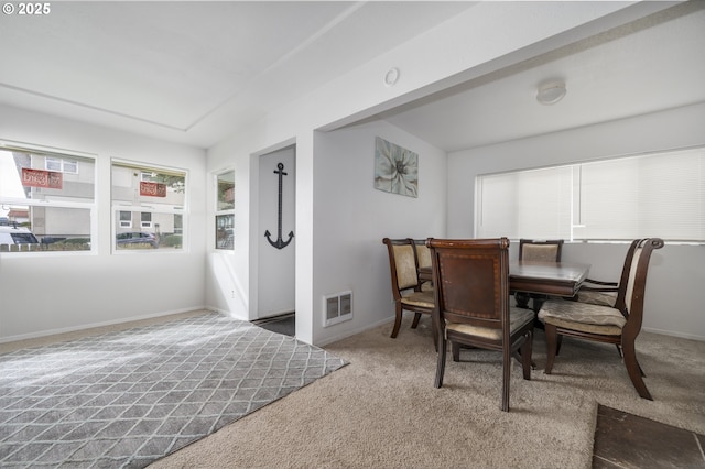 123 NE 2nd St, Newport, OR 97365 - carpeted dining space with baseboards