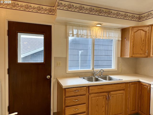 kitchen featuring sink