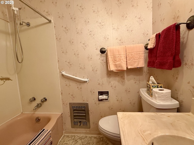 bathroom with  shower combination and toilet