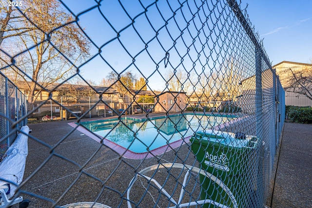 view of pool