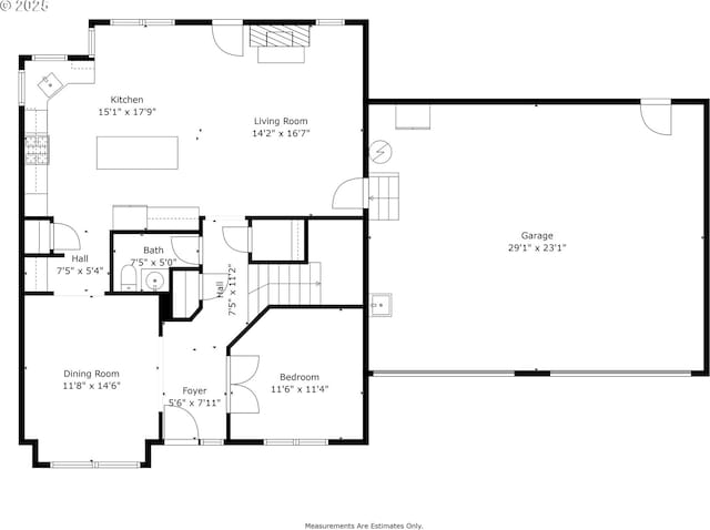 61 SW Wallingford Way, Beaverton, OR 97006 - property floor plan