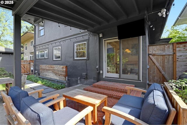 3701 NE Davis St, Portland, OR 97232 - view of patio / terrace with a gate