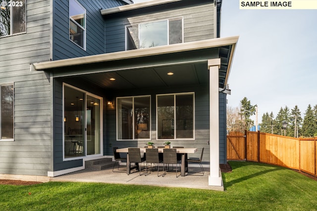 352 S 88th Ave, Ridgefield, WA 98642 - rear view of property featuring a patio
