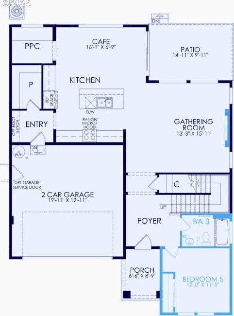 352 S 88th Ave, Ridgefield, WA 98642 - view of home floor plan