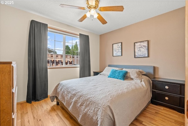 2130 SW 195th Ave, Beaverton, OR 97003 - bedroom with wood finished floors and ceiling fan