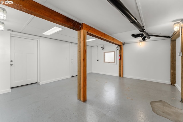 512 NE Division St, Myrtle Creek, OR 97457 - basement featuring baseboards