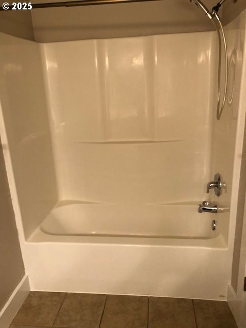 3843 Shannon St, Eugene, OR 97404 - full bathroom with tile patterned flooring and tub / shower combination