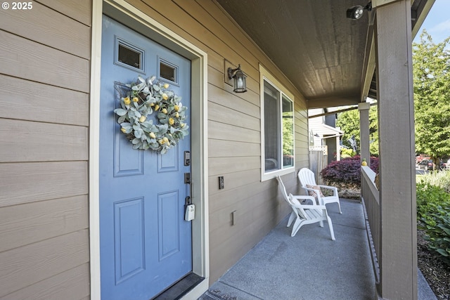52193 SE Tussing Way, Scappoose, OR 97056 - entrance to property featuring a porch