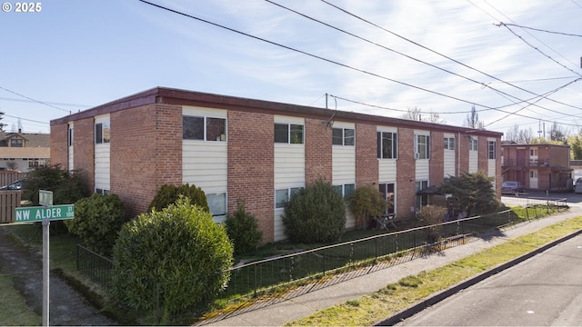 view of home's exterior