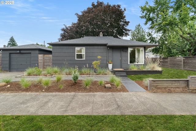 841 NE 77th Ave, Portland, OR 97213 - view of front of property featuring a chimney and a shingled roof