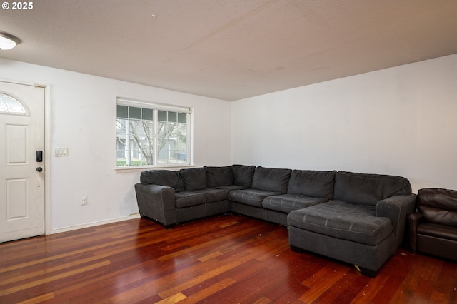 3052 Tierra Dr, Salem, OR 97305 - living room with wood finished floors and baseboards