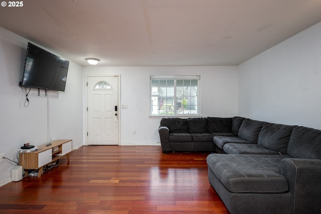 3052 Tierra Dr, Salem, OR 97305 - living room featuring wood finished floors