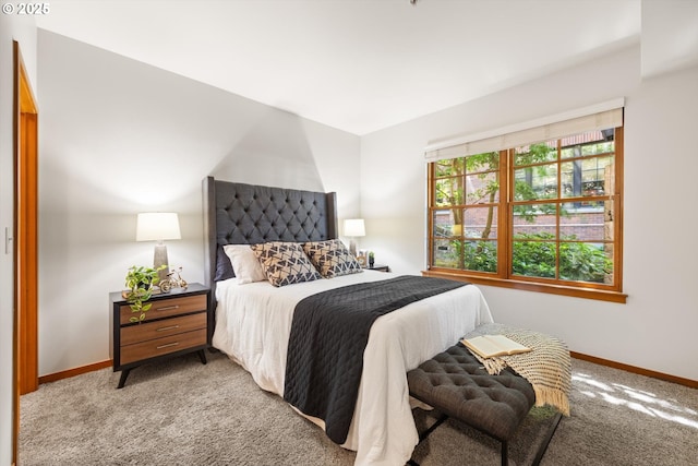 2350 NW Savier St Unit 100, Portland, OR 97210 - bedroom with light colored carpet and baseboards