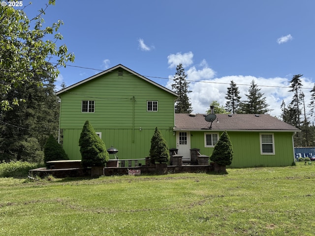 31431 Fairview Rd, Rainier, OR 97048 - back of property featuring a lawn
