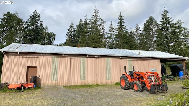 31431 Fairview Rd, Rainier, OR 97048 - view of pole building featuring a carport