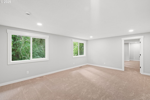 18240 SW Jay St, Beaverton, OR 97003 - unfurnished room with carpet flooring and recessed lighting