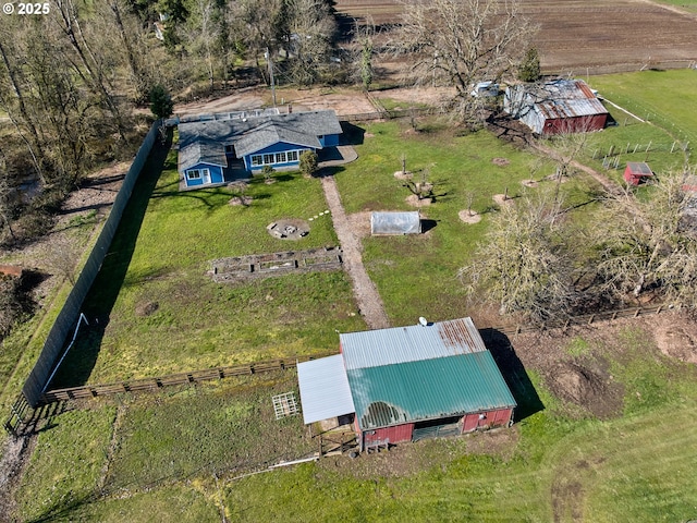 drone / aerial view