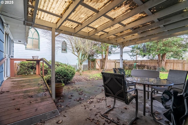 view of patio / terrace