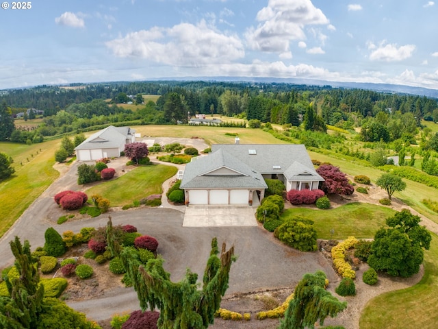2221 NW 206th St, Ridgefield, WA 98642 - view from above of property featuring a forest