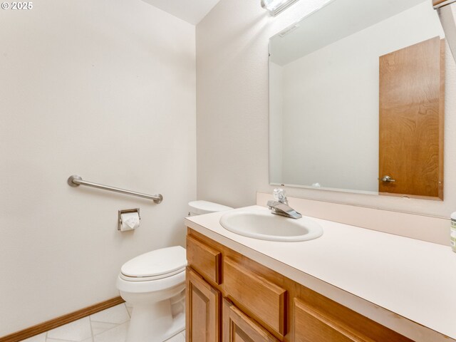 2221 NW 206th St, Ridgefield, WA 98642 - bathroom with vanity and tile patterned floors