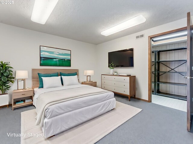 2221 NW 206th St, Ridgefield, WA 98642 - bedroom featuring carpet flooring and a textured ceiling