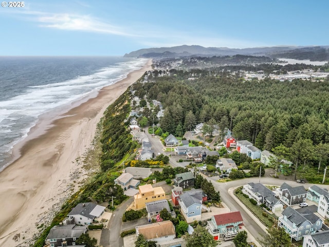 727 SW Bard Rd, Lincoln City, OR 97367 - aerial view of expansive beach