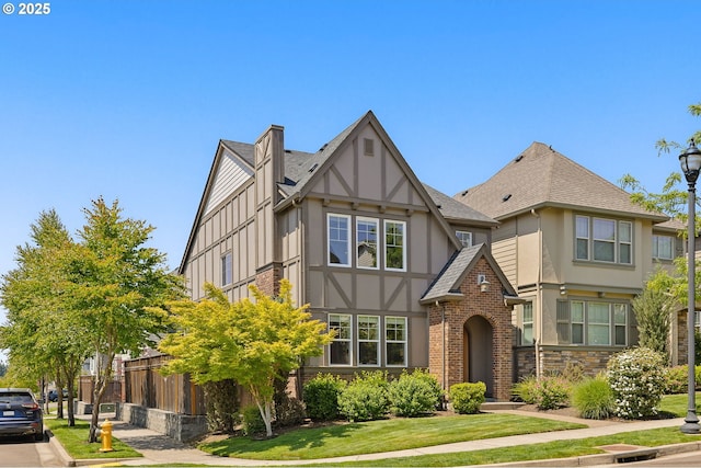 13193 SW Aubergine Ter, Sherwood, OR 97140 - tudor house featuring stucco siding and a shingled roof