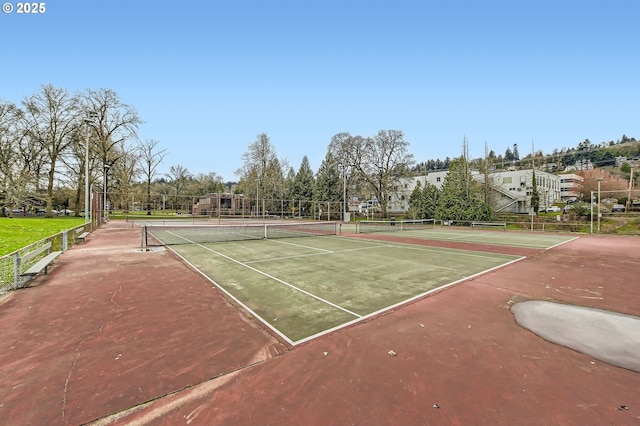 5036 SW View Point Ter, Portland, OR 97239 - view of tennis court
