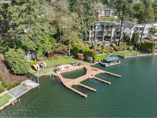 3520 Red Cedar Way, Lake Oswego, OR 97035 - aerial view of a nearby body of water
