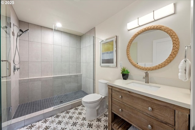 3520 Red Cedar Way, Lake Oswego, OR 97035 - bathroom featuring vanity and a stall shower