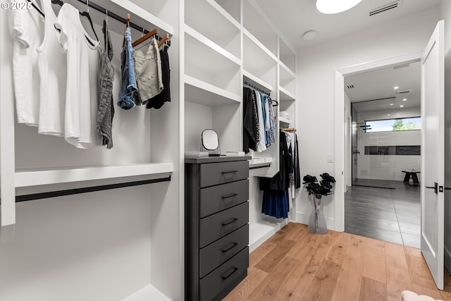 NE 43rd Cir Lot 5, Camas, WA 98607 - spacious closet with light wood-style flooring