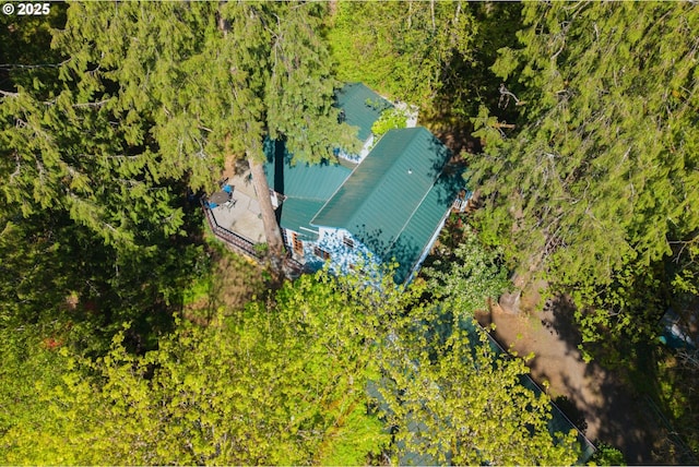 22345 S Poplar Rd, Estacada, OR 97023 - aerial view of property and surrounding area