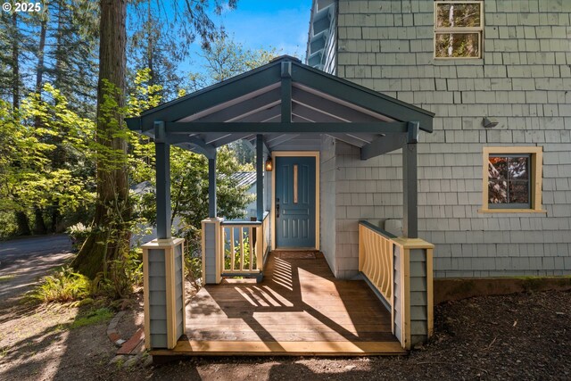 22345 S Poplar Rd, Estacada, OR 97023 - doorway to property