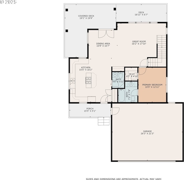 111 5th St, Silverton, OR 97381 - view of room layout