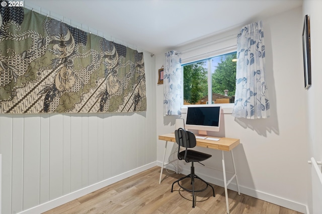 2245 SW Martha St, Portland, OR 97239 - office with wood finished floors