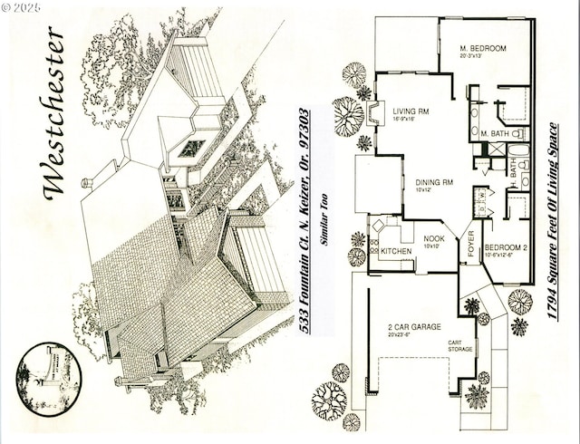 533 Fountain Ct, Keizer, OR 97303 - view of home floor plan
