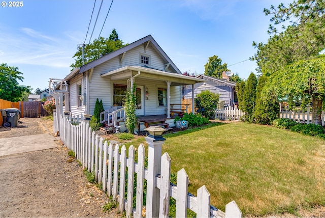 3265 SW 187th Ave, Beaverton, OR 97003 - view of front of home featuring a porch and a fenced front yard