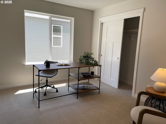7839 SW Thornbridge Ter Unit 10, Beaverton, OR 97007 - carpeted office space featuring baseboards