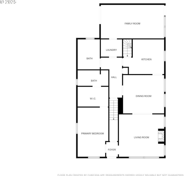 301 W Walnut St, Winlock, WA 98596 - floor plan / room layout