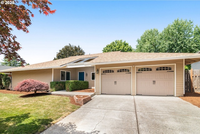 2235 SE Willow Ct, Hillsboro, OR 97123 - single story home with an attached garage, concrete driveway, and roof with shingles