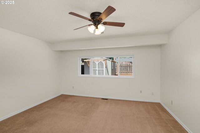 2235 SE Willow Ct, Hillsboro, OR 97123 - empty room with carpet flooring and ceiling fan