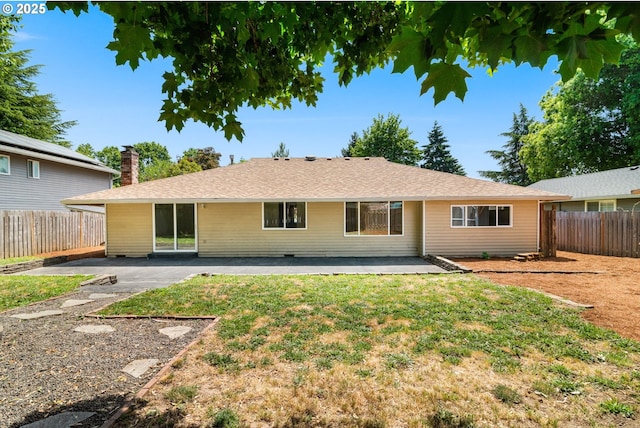 2235 SE Willow Ct, Hillsboro, OR 97123 - back of property featuring a patio area