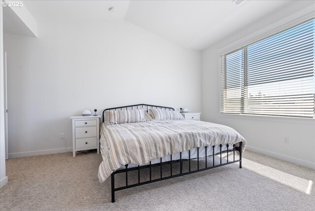 16615 SE Sunshower Pl, Happy Valley, OR 97086 - carpeted bedroom with vaulted ceiling and baseboards