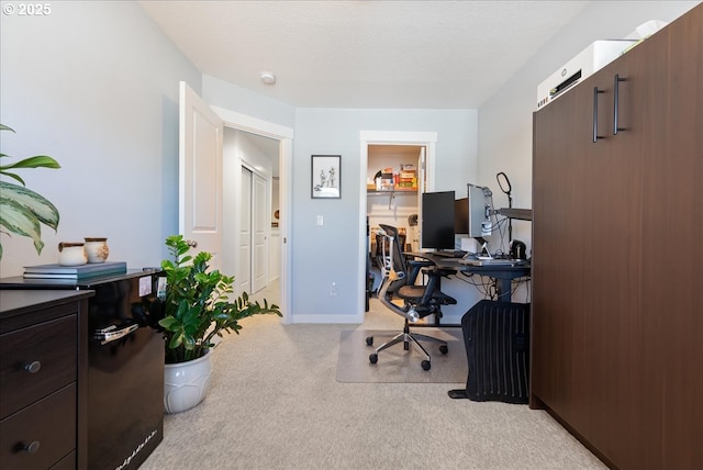 16615 SE Sunshower Pl, Happy Valley, OR 97086 - office area with light carpet and baseboards