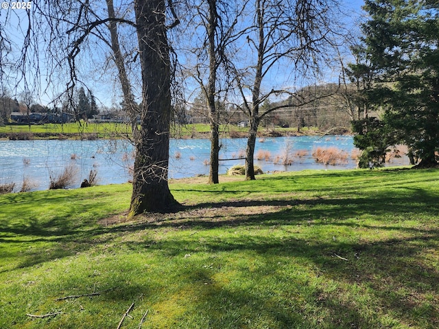 property view of water