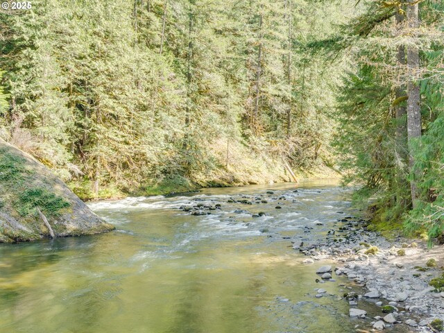 69070 E Fairway Ave, Welches, OR 97067 - water view with a forest