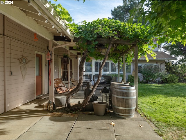 view of patio