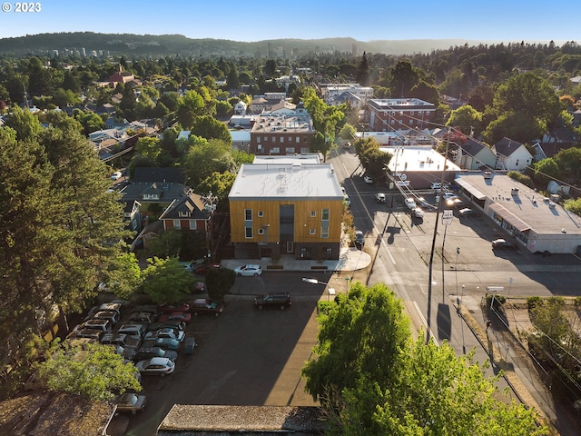 view of aerial view