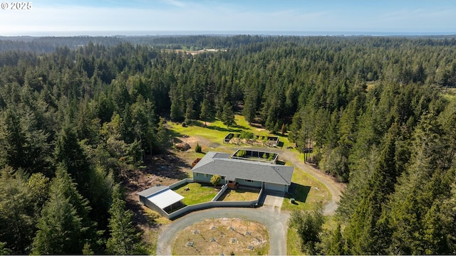 53310 Morrison Rd, Bandon, OR 97411 - view of subject property featuring a heavily wooded area