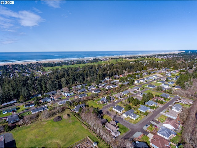 293 W Kershul Cir, Gearhart, OR 97138 - aerial view of property's location featuring a large body of water and nearby suburban area
